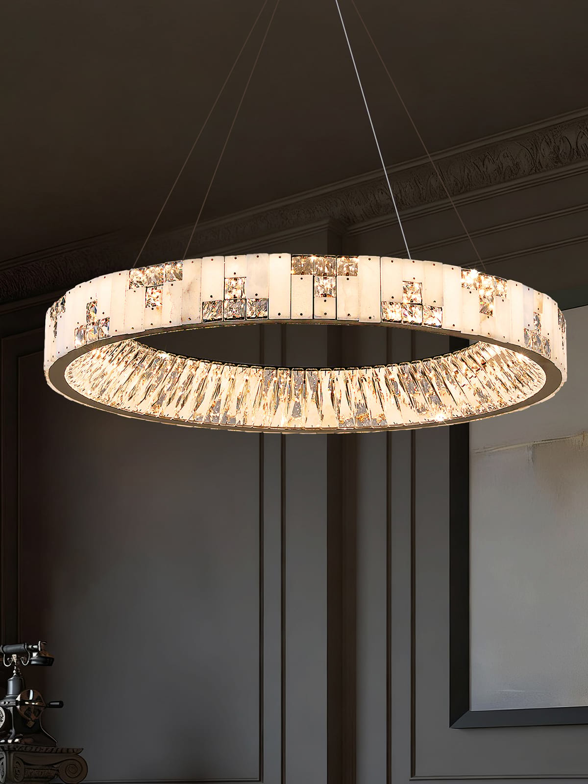 Seraphine Alabaster Chandelier