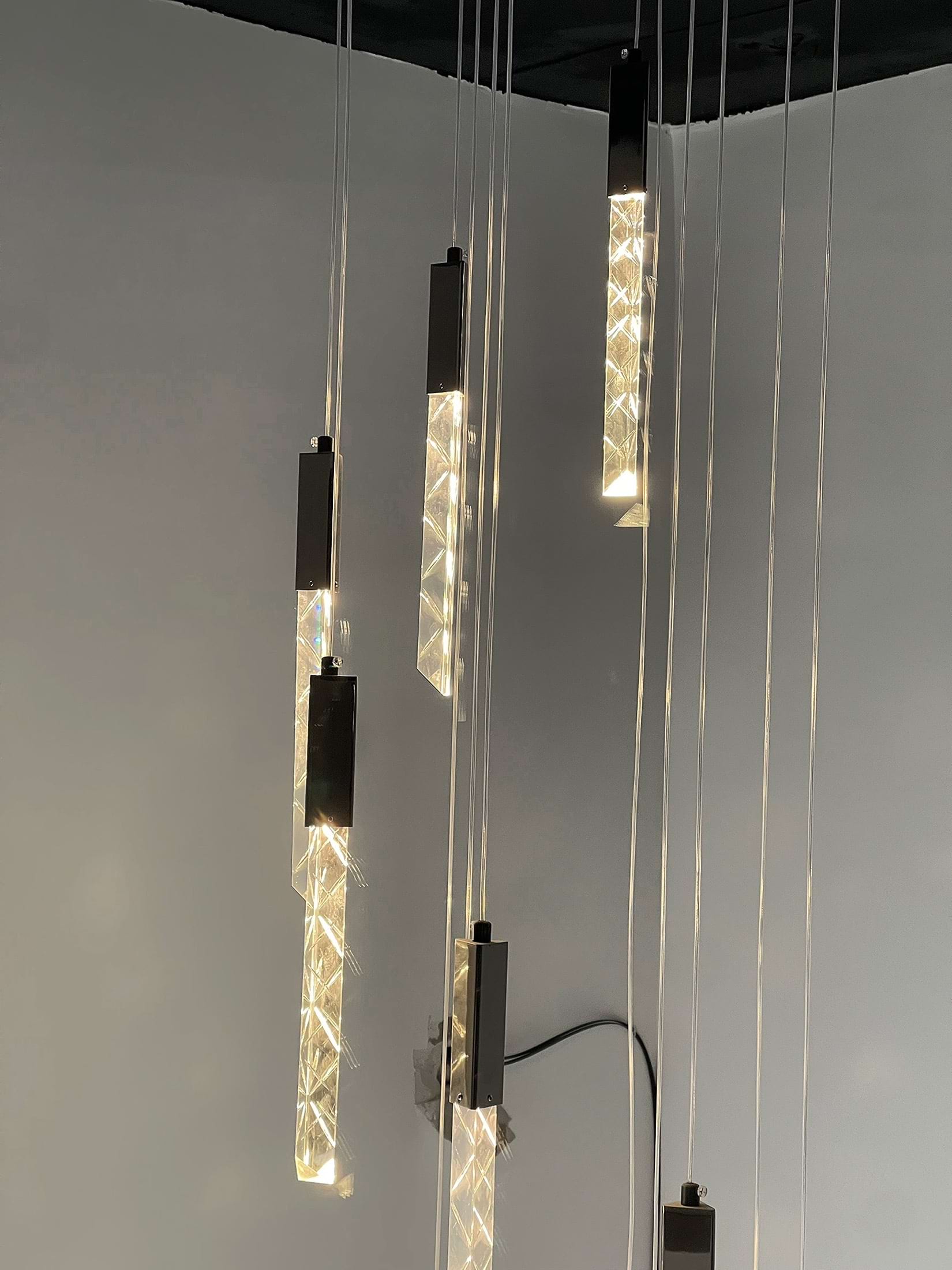 Cosmo Modern Staircase Chandelier