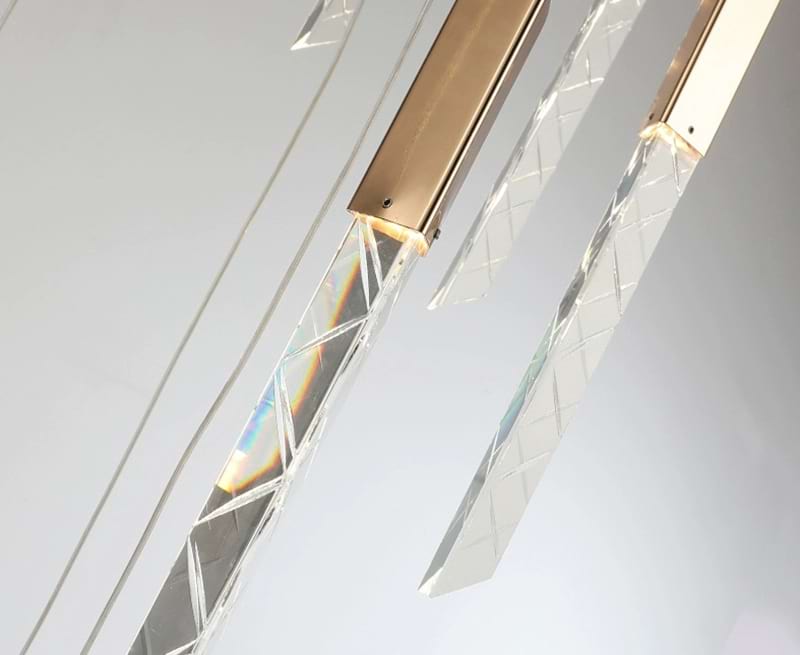 Cosmo Modern Staircase Chandelier