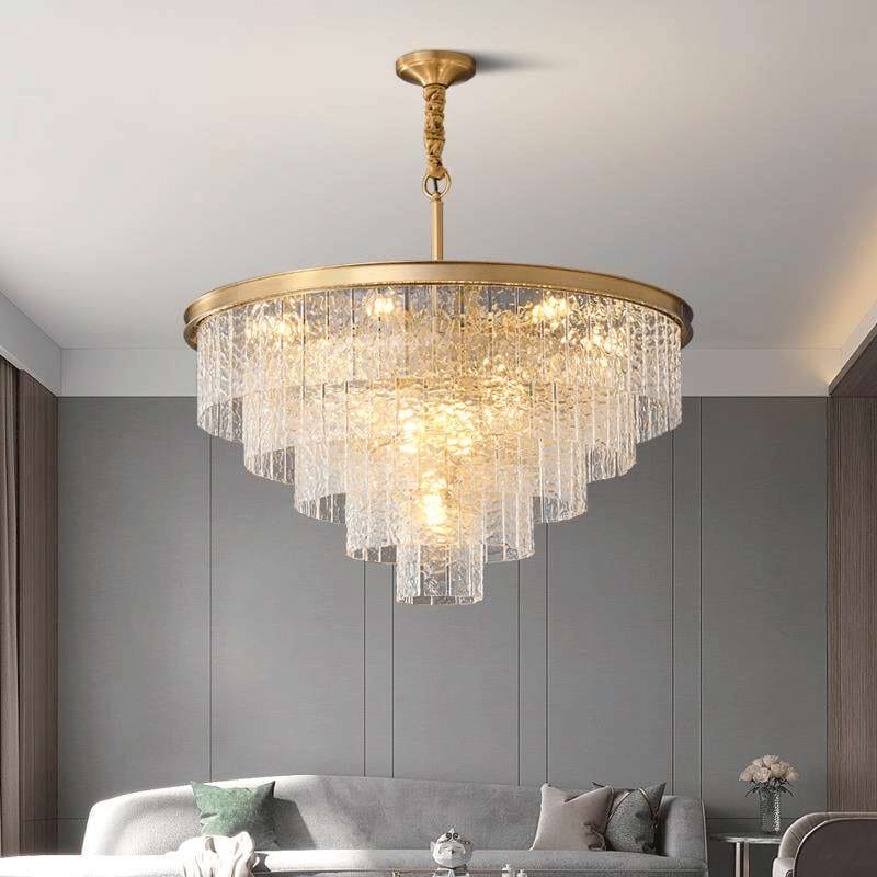 Cascade Crystal Chandelier