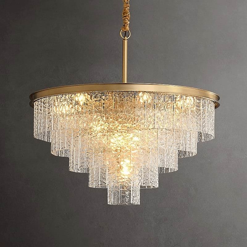Cascade Crystal Chandelier