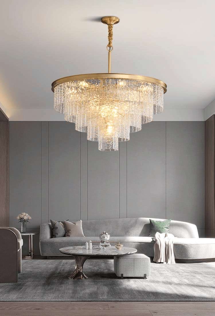 Cascade Crystal Chandelier