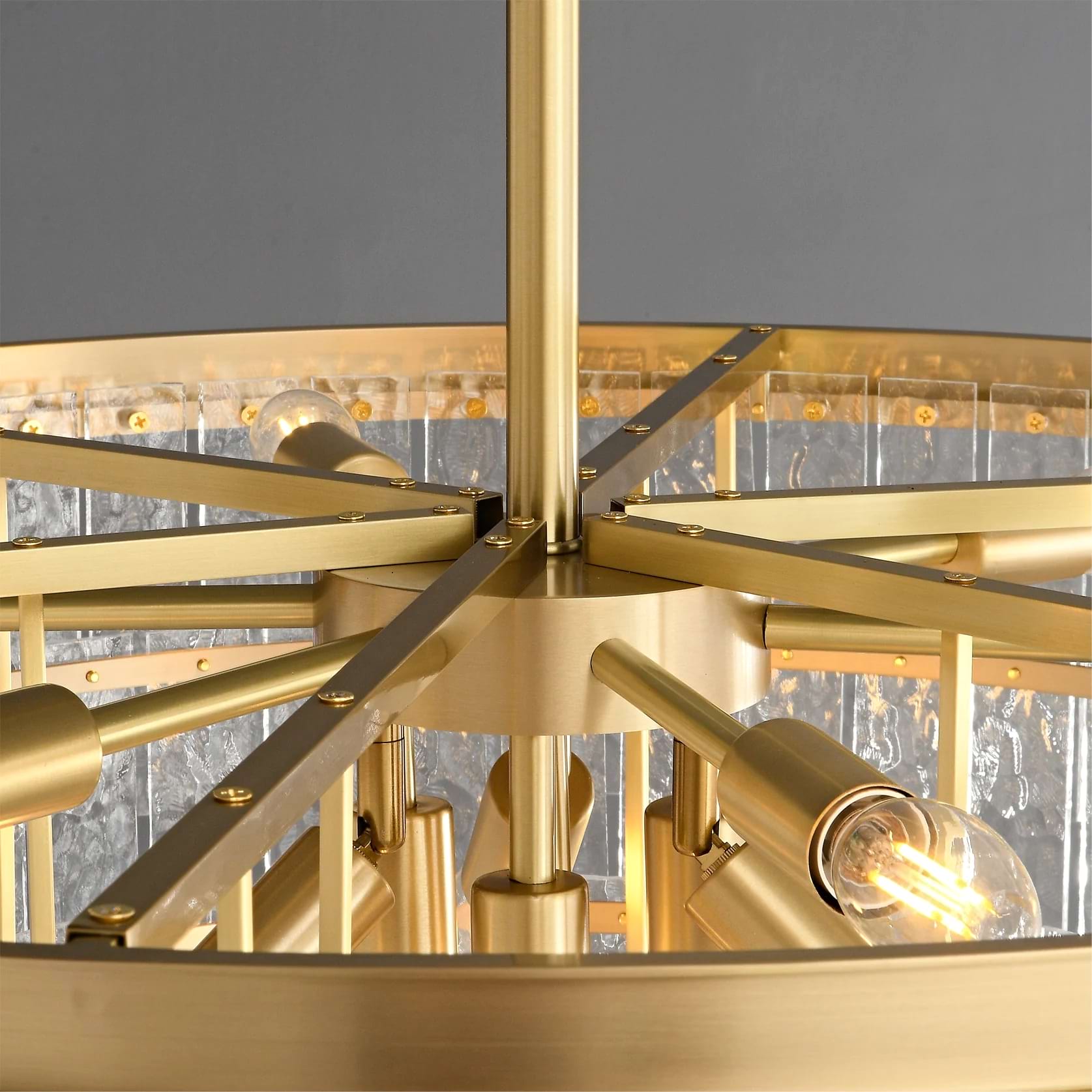 Cascade Crystal Chandelier