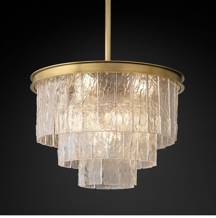 Cascade Crystal Chandelier