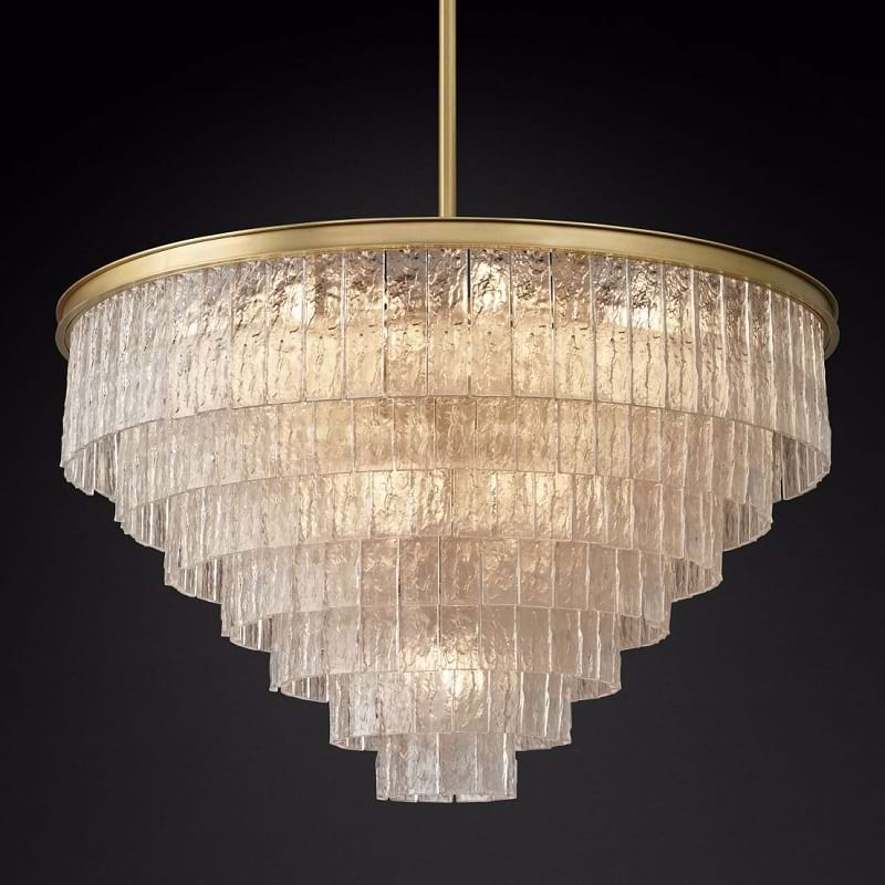 Cascade Crystal Chandelier