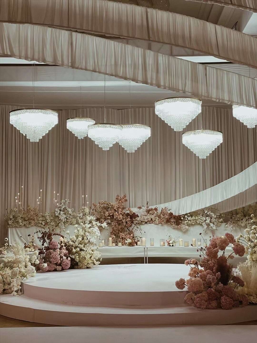 Cascade Crystal Chandelier