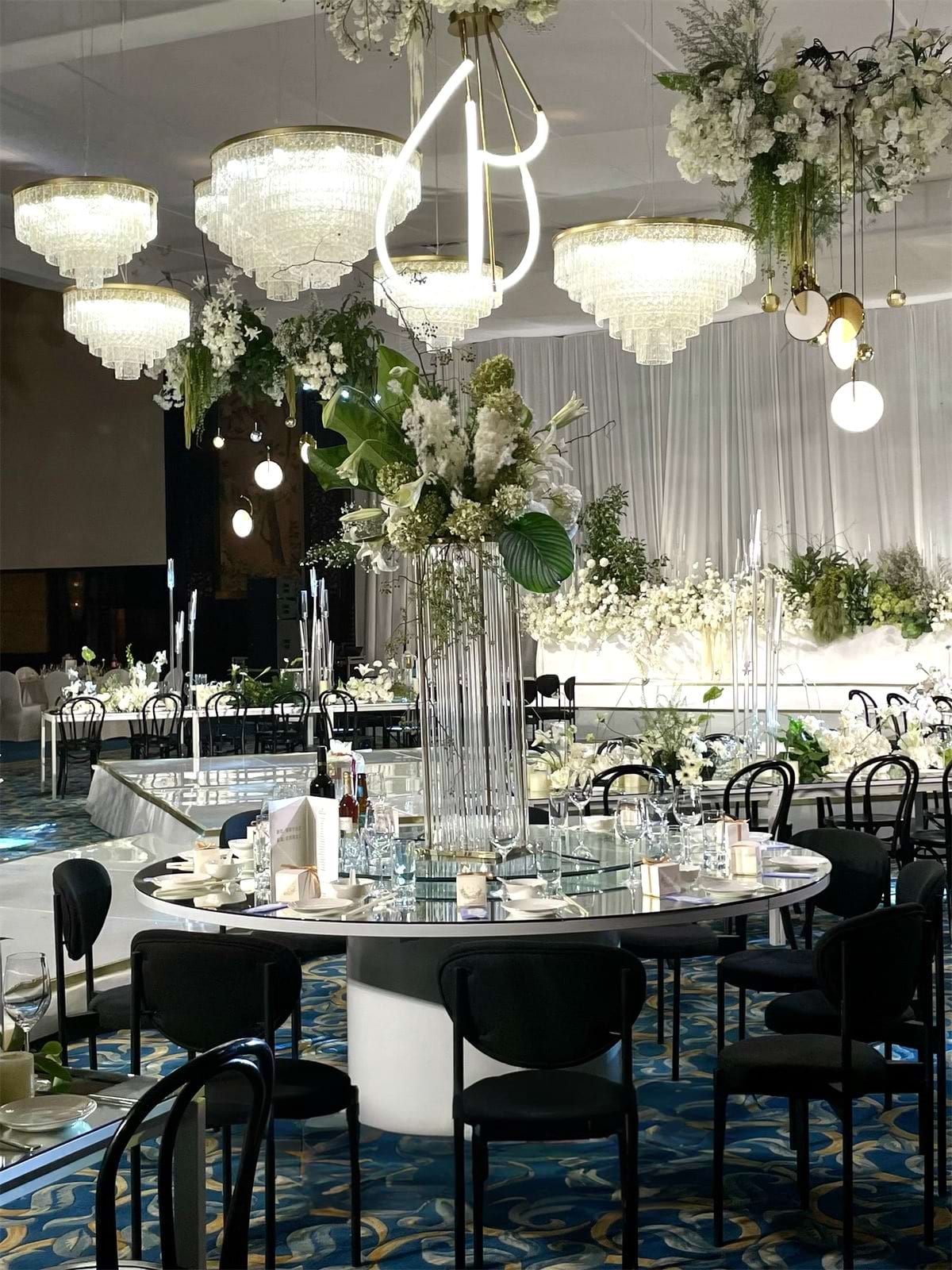 Cascade Crystal Chandelier