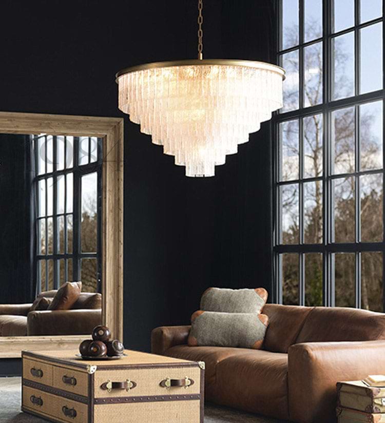 Cascade Crystal Chandelier