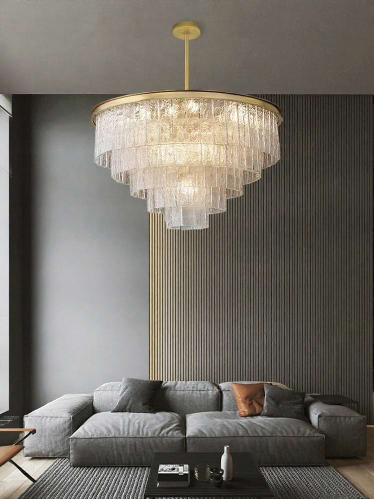 Cascade Crystal Chandelier