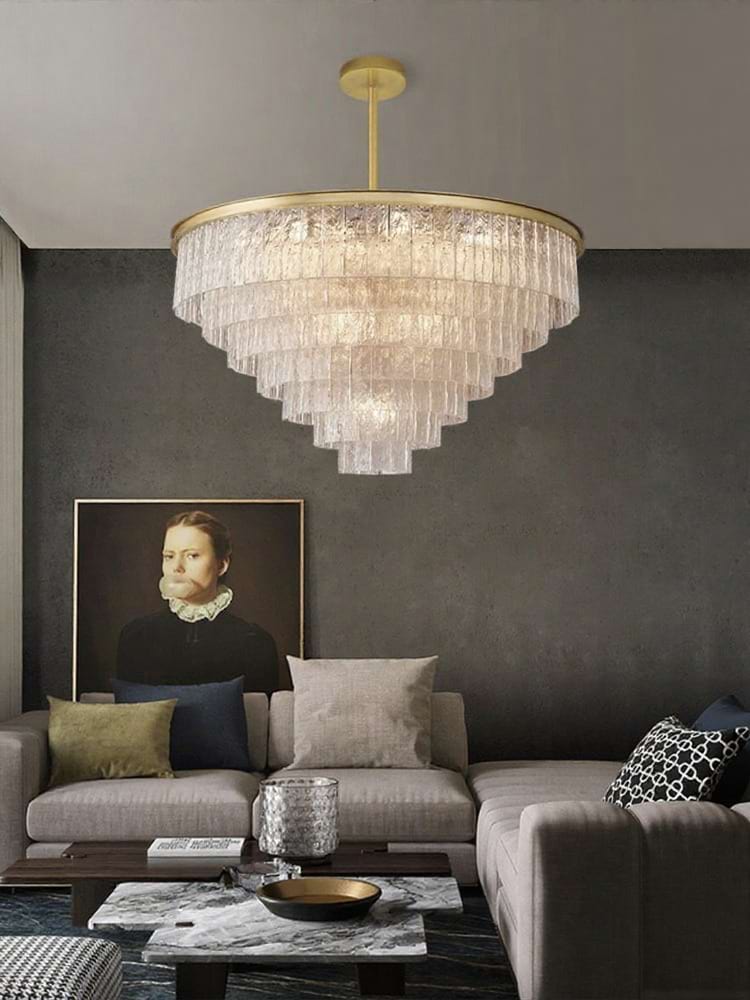 Cascade Crystal Chandelier