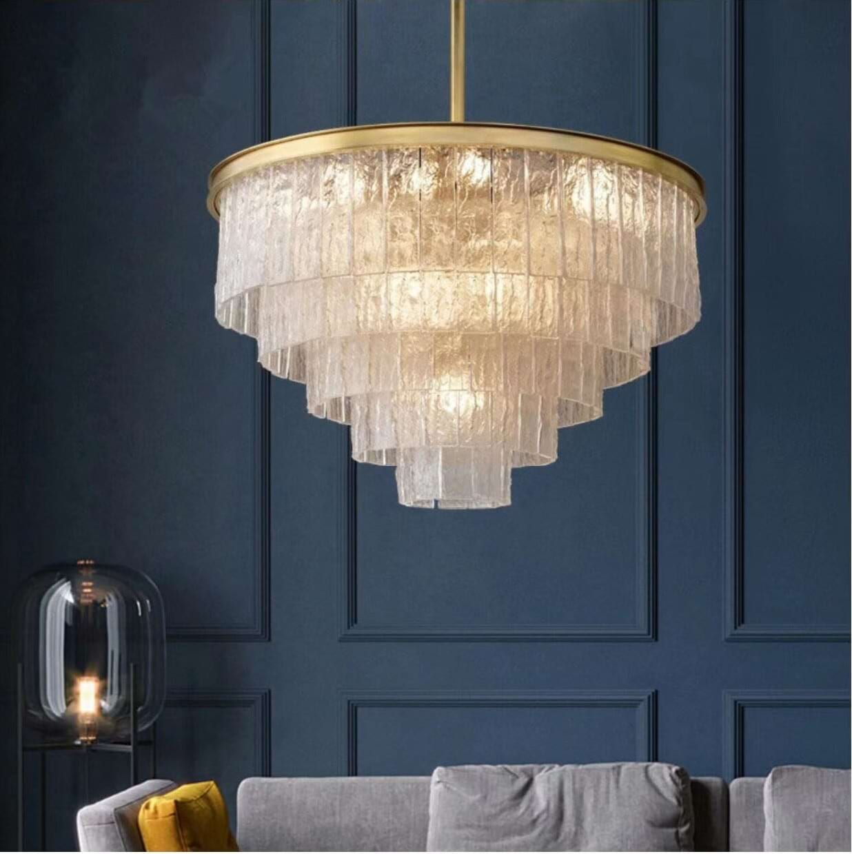 Cascade Crystal Chandelier