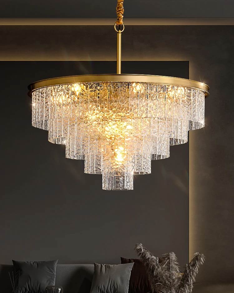 Cascade Crystal Chandelier