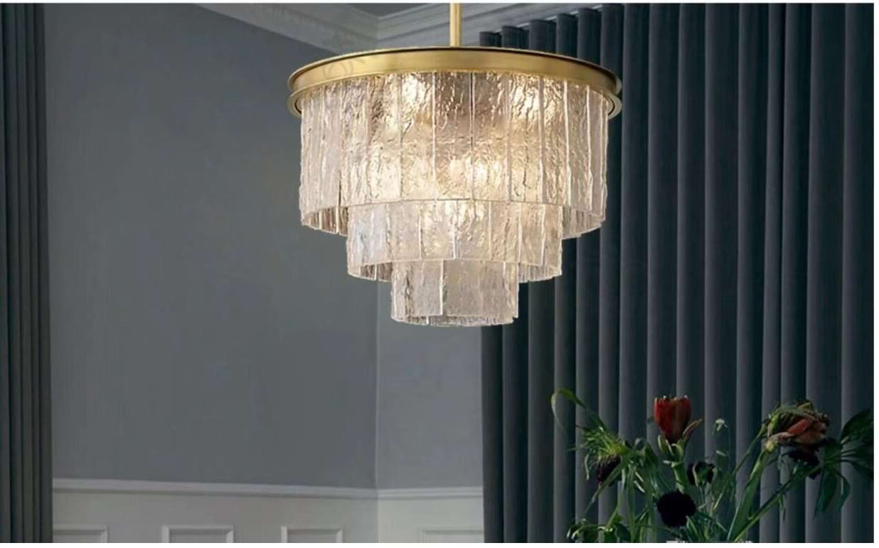 Cascade Crystal Chandelier