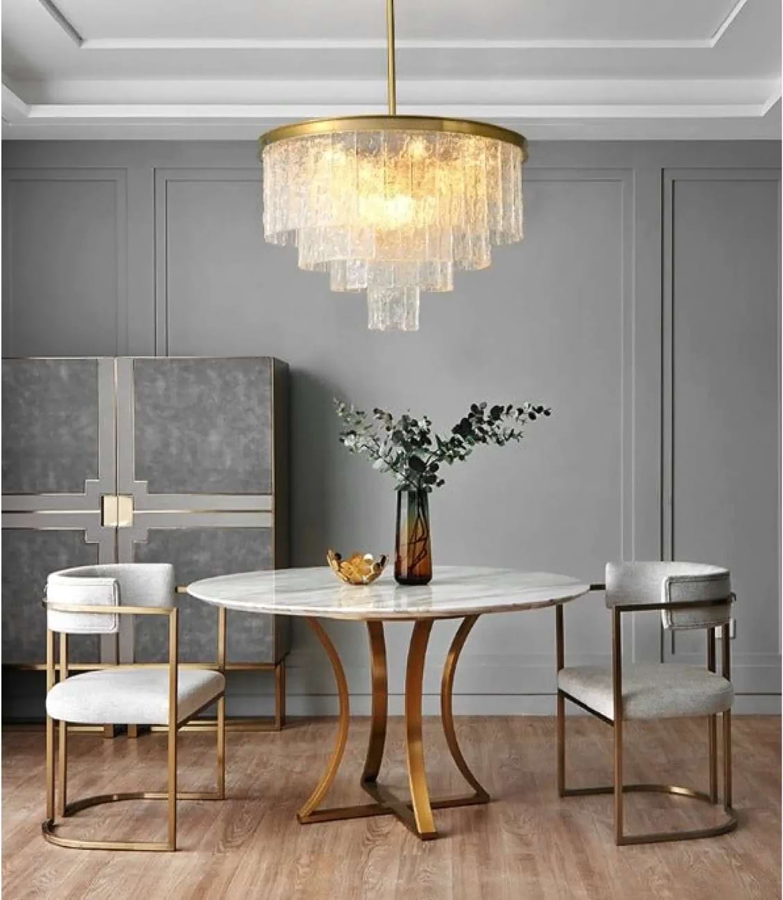 Cascade Crystal Chandelier