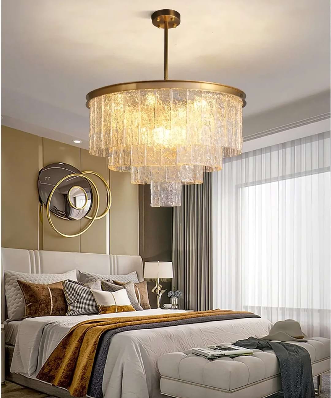 Cascade Crystal Chandelier