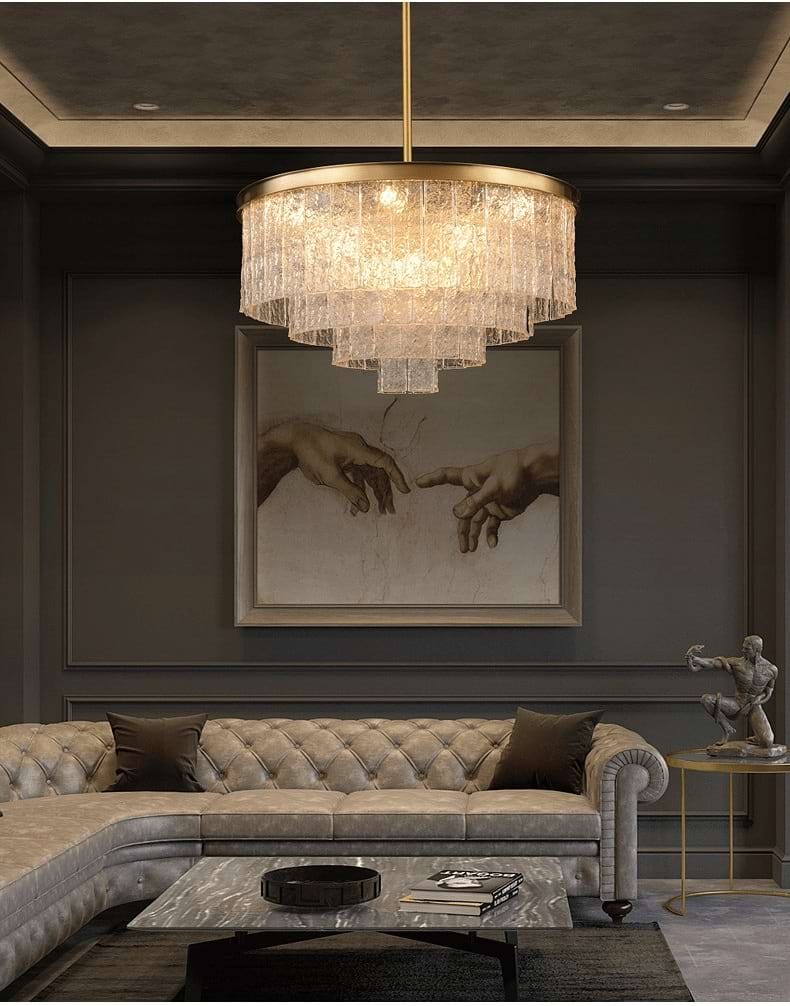 Cascade Crystal Chandelier