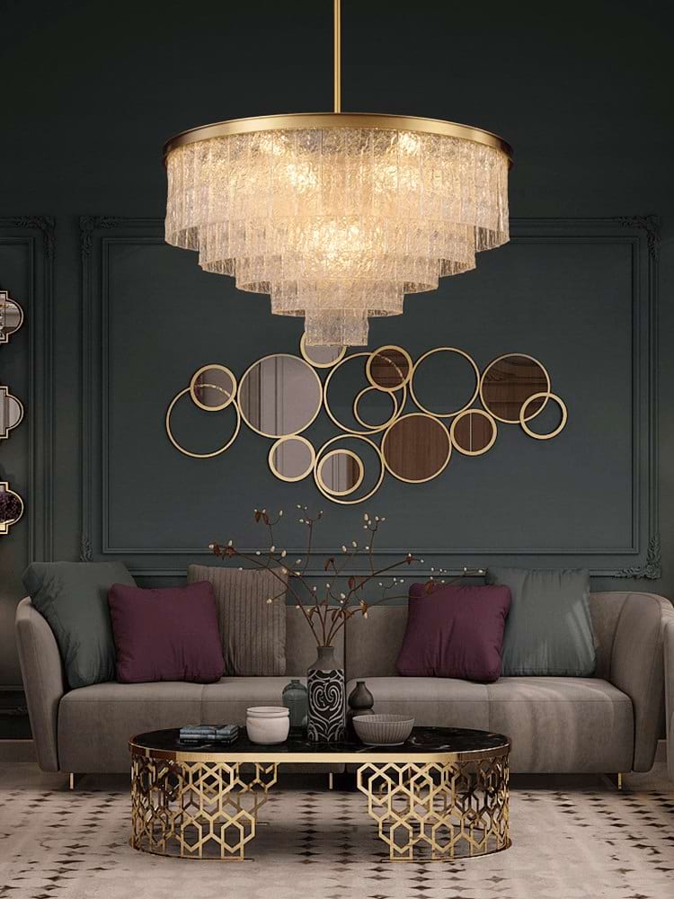 Cascade Crystal Chandelier