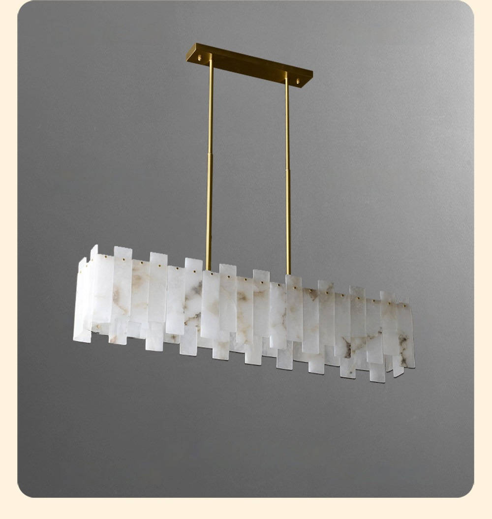Velina Alabaster Pendant