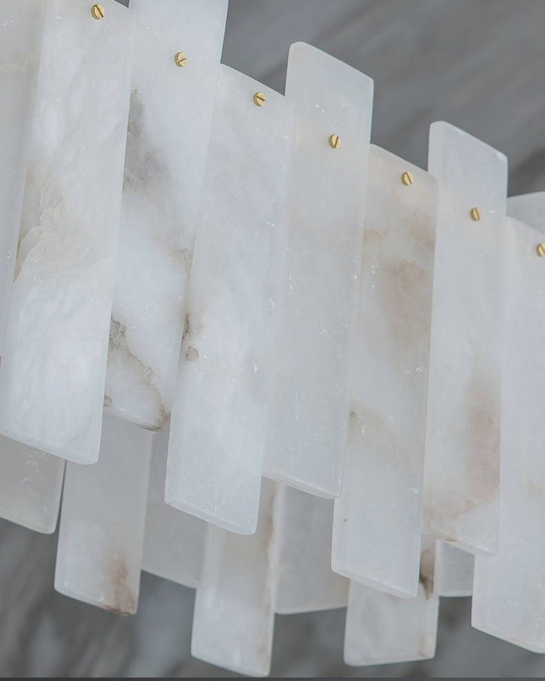 Velina Alabaster Pendant