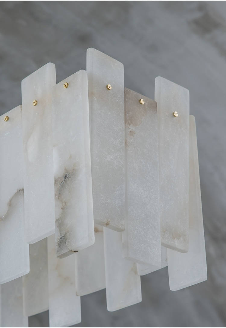 Velina Alabaster Pendant