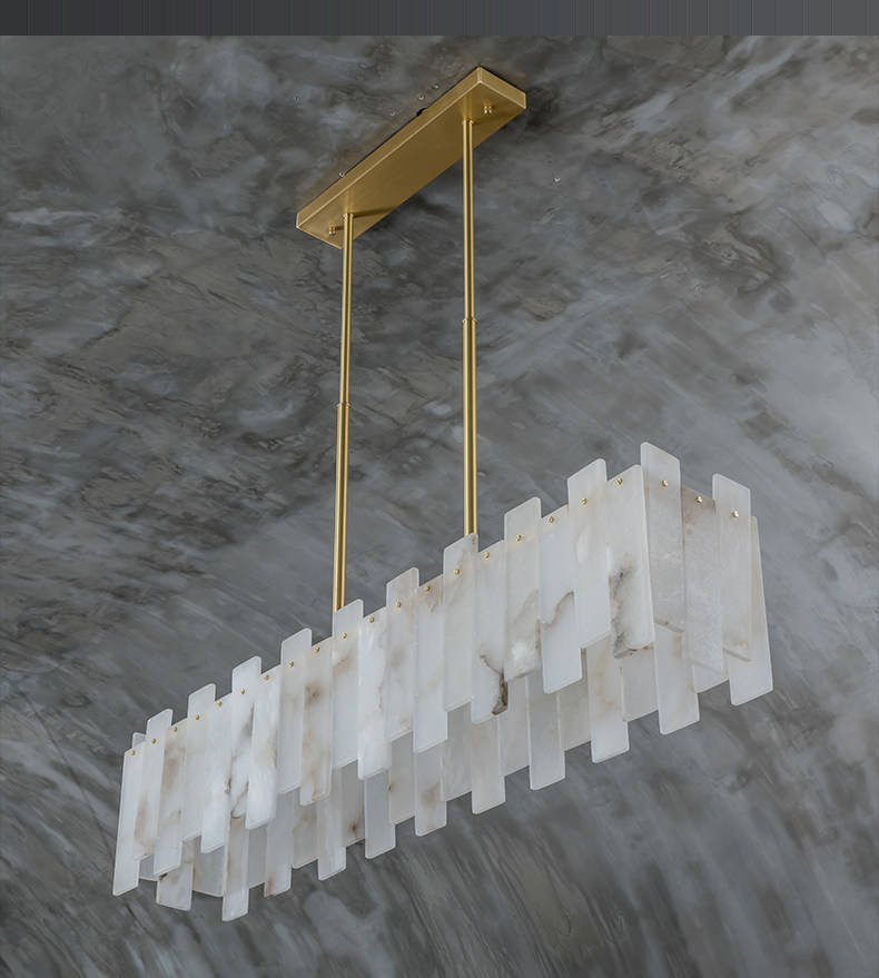Velina Alabaster Pendant