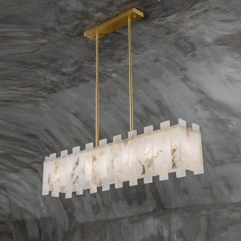 Velina Alabaster Pendant