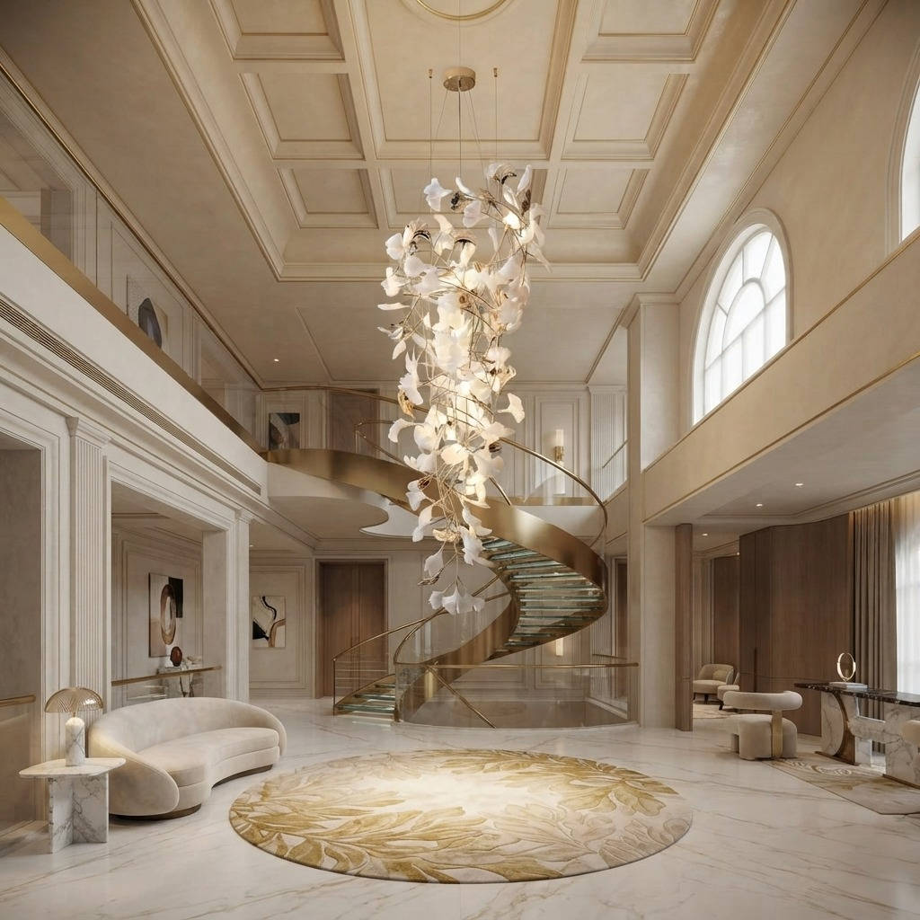 Gingko Ojo Chandelier