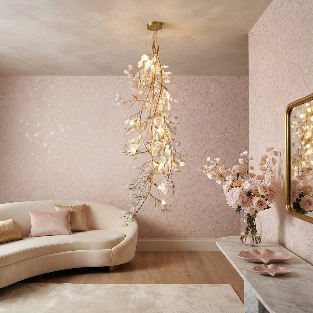 Gingko Long Branch Chandelier