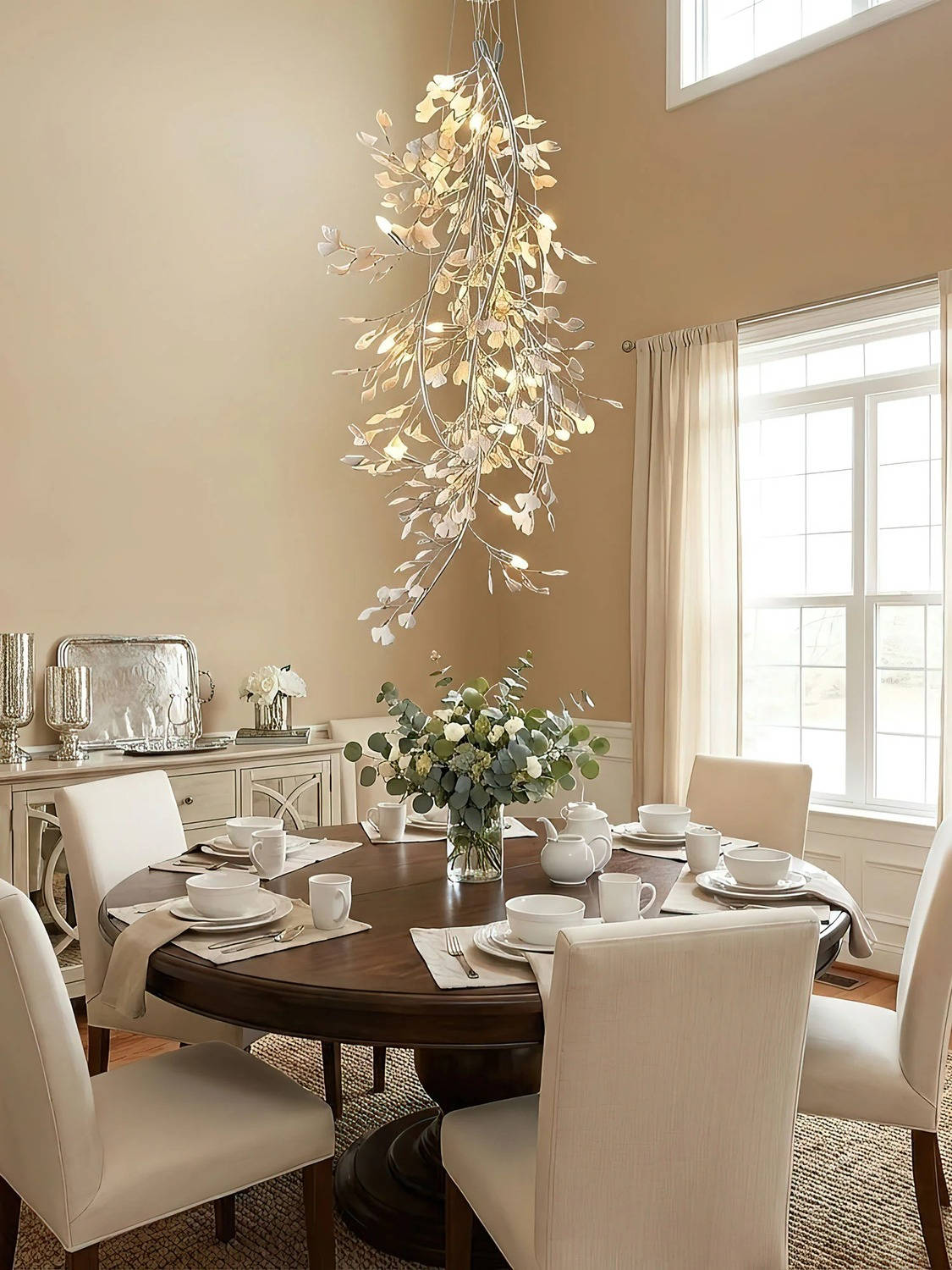 Gingko Long Branch Chandelier