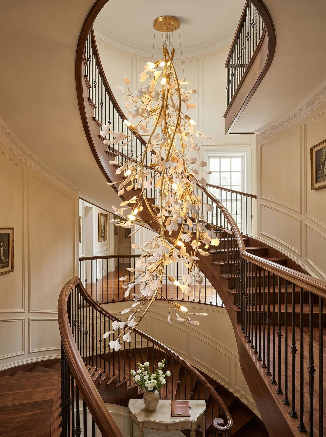 Gingko Long Branch Chandelier
