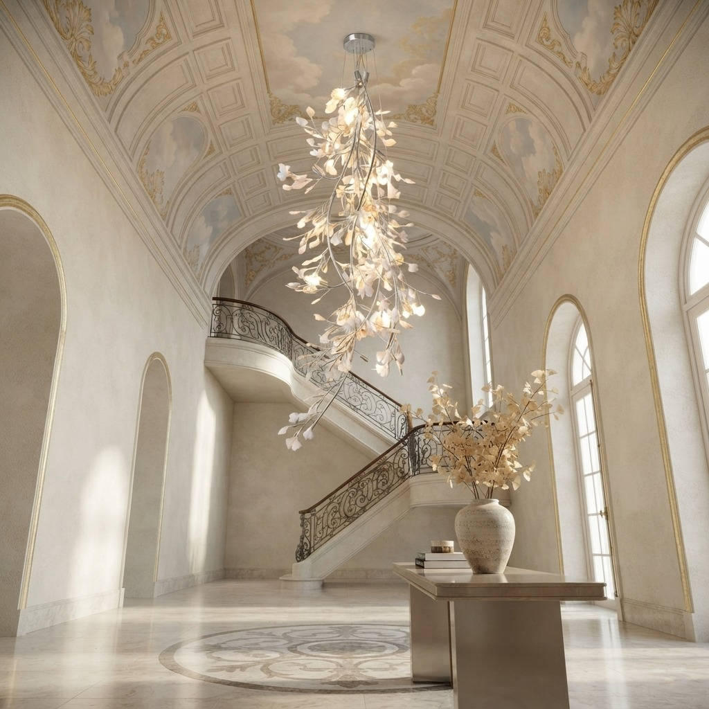 Gingko Long Branch Chandelier