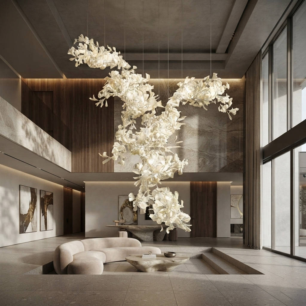 Gingko Combination Chandelier
