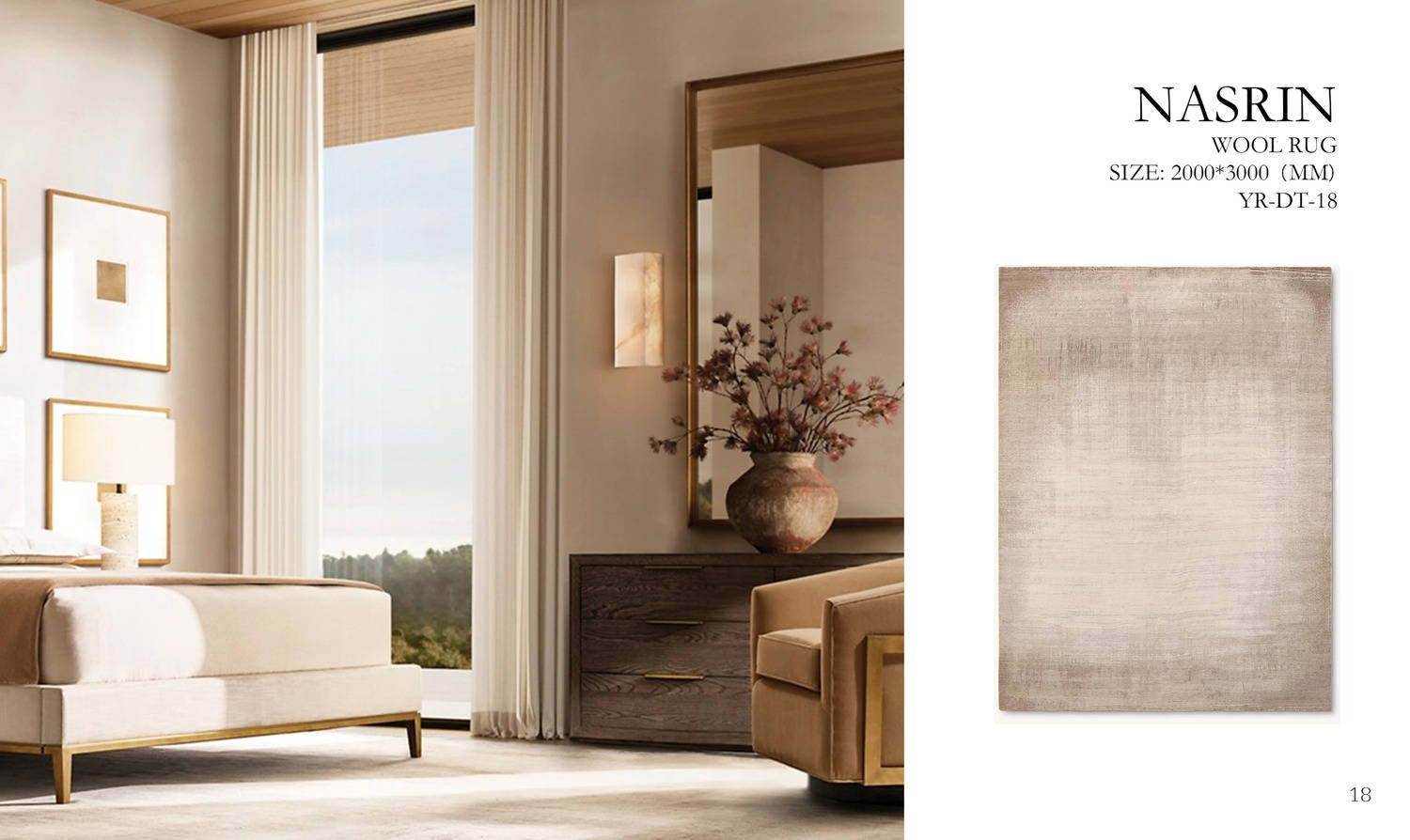 Nasrin Wool Rug