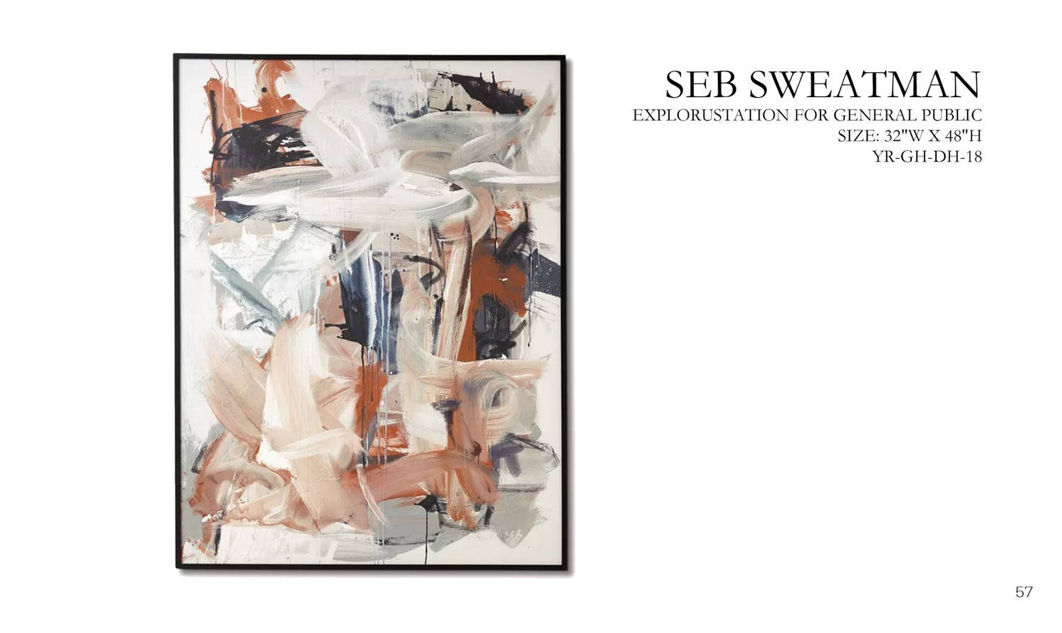 Seb Sweatman: Explorustation for General Public