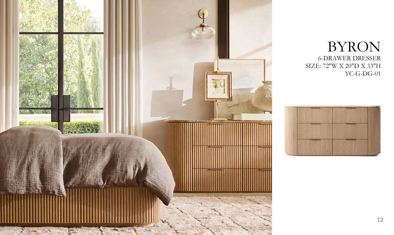 Byron 6-Drawer Dresser