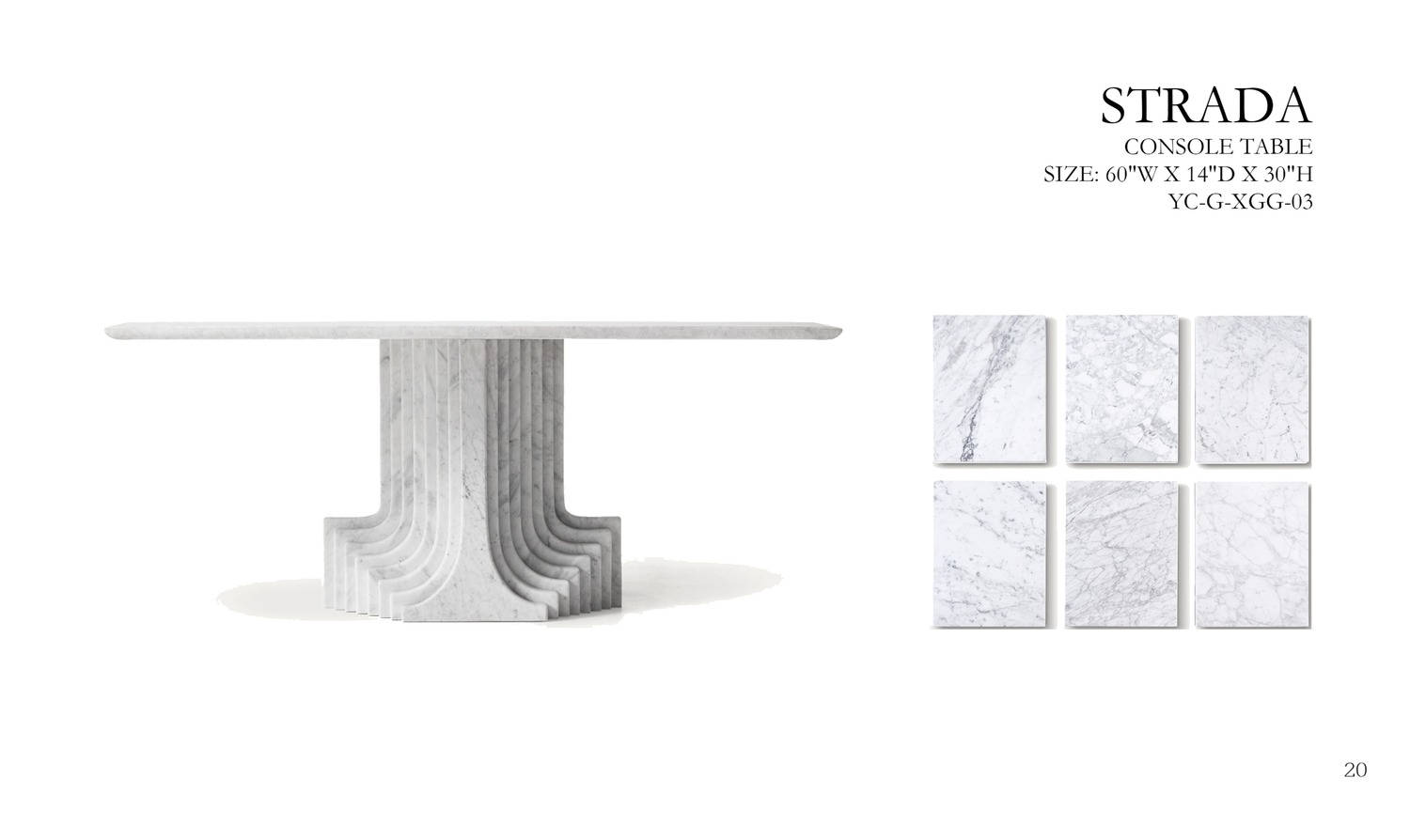 Strada Console Table