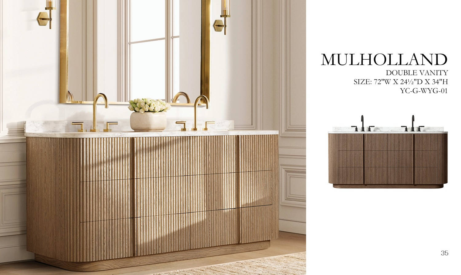 Mulholland Double Vanity